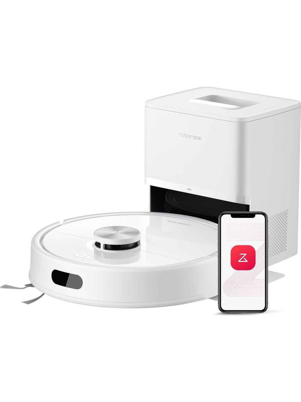 Roborock Q8 Plus Akıllı Robot Robot Süpürge - Beyaz